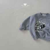 韓国子供服 / LALALAND / 26Autumn / ダンシング キャット スウェット / 秋服 / キッズ *XS~XL*