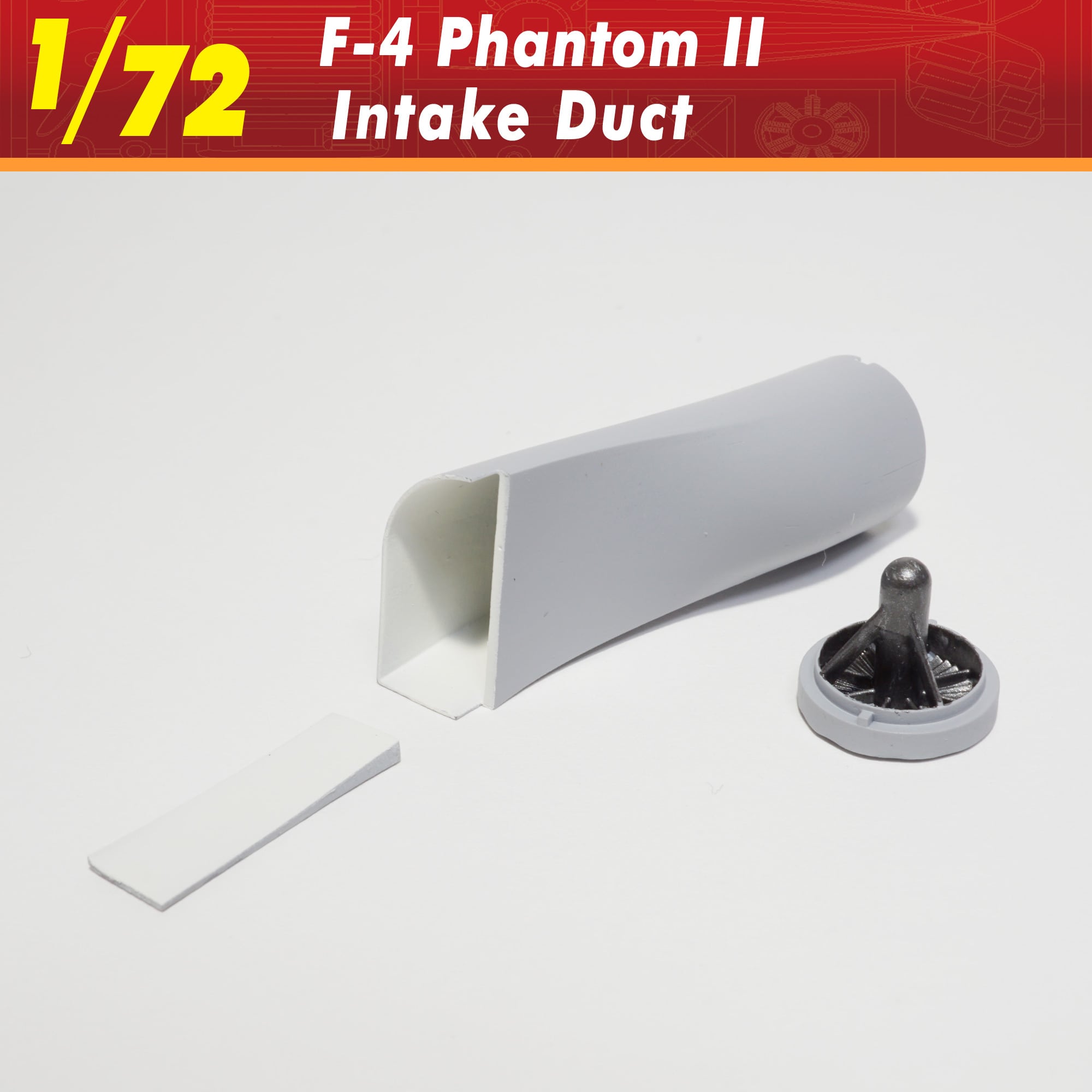 F-4ファントム2 インテイクダクト（1/72） | V1models