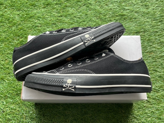 CONVERSE × MASTERMIND JAPAN CHUCK TAYLOR CANVAS MMJ OX BLACK/WHITE 26㎝ 75721