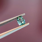 ネオンブルーグリーントルマリン 6.0x4.0mm, 約0.46ct, ナミビア産