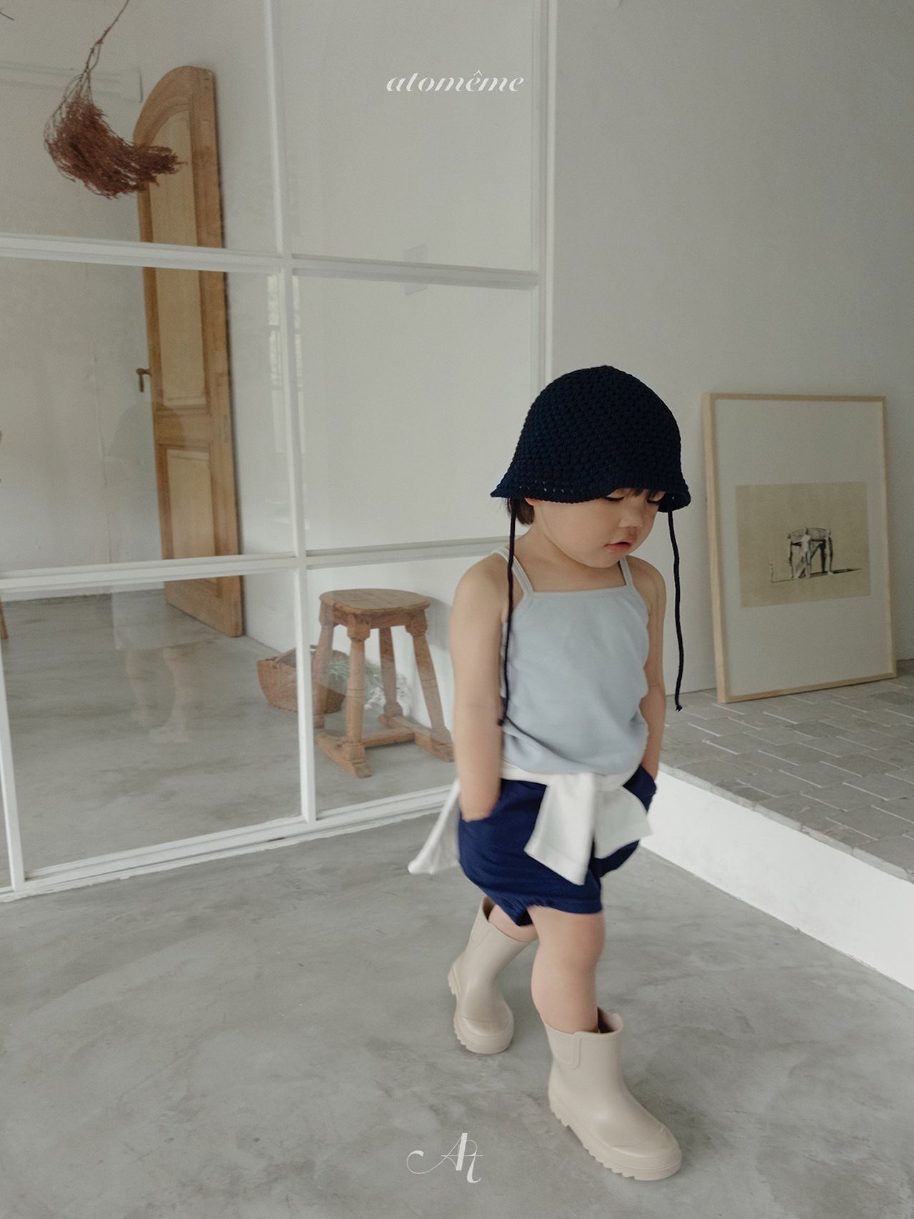[atomeme] Lulu Bucket hat / [아토메메] 루루니트벙거지