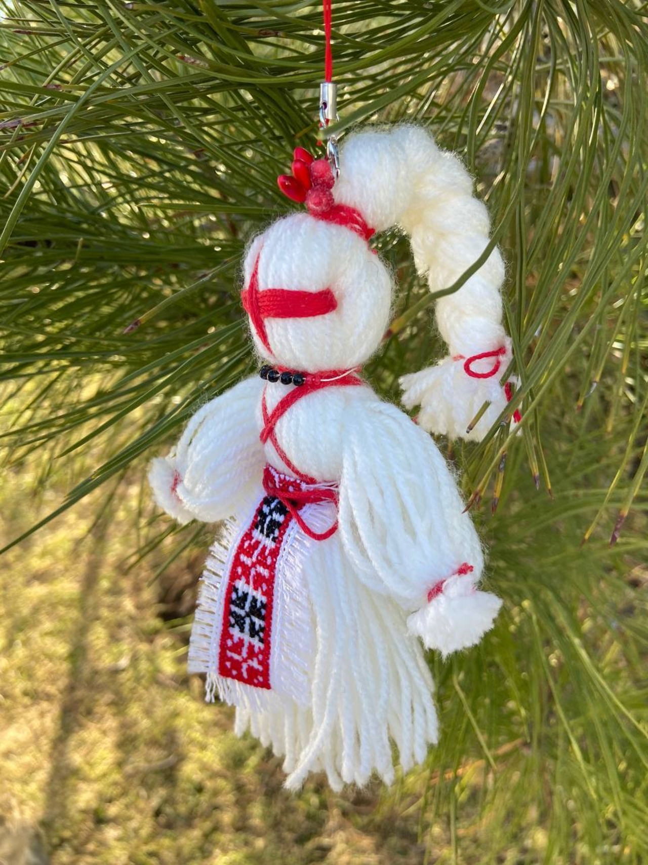 UA.Designer手作りモタンカ（ウクライナの御守り） - 3