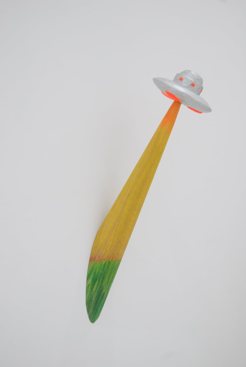 山崎悠人 彫刻 スイカ