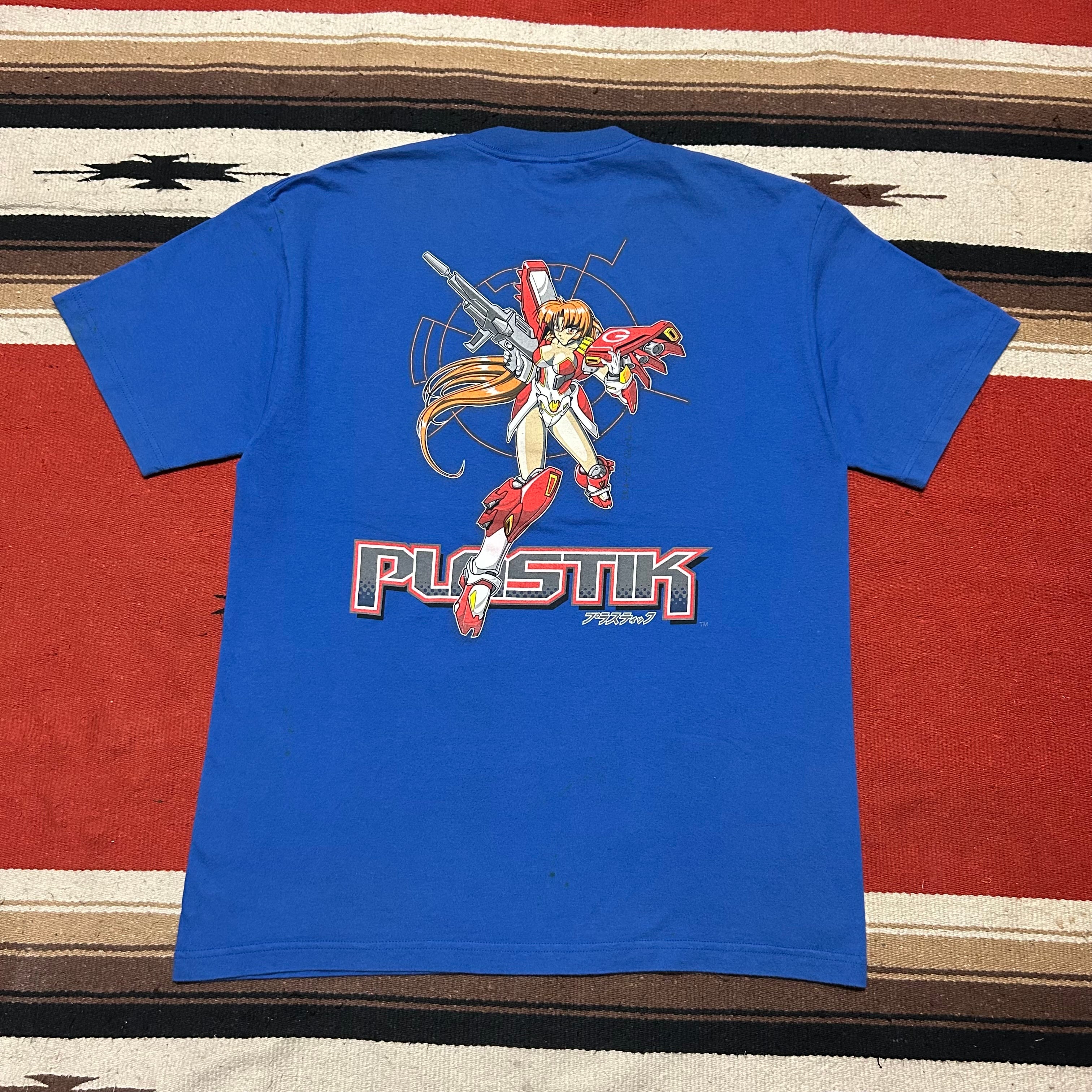 90s PLASTIK T-shirt size XL | DESERTSNOW