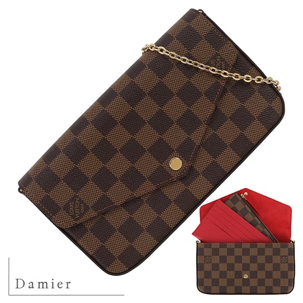 New LOUIS VUITTON ルイヴィトン ポシェットフェリシー モノグラム