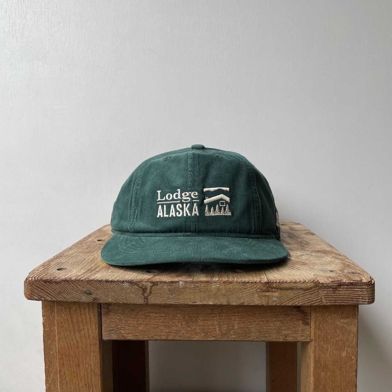 TACOMA FUJI RECORDS /  Lodge ALASKA LOGO CAP ‘22 designed by Hiroshi Iguchi