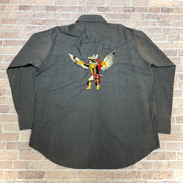 1970s MANCRAFT WESTERN SHIRT