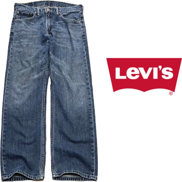 1点物◇Levisリーバイス569ワイドジーンズ古着メンズ31レディースOK 