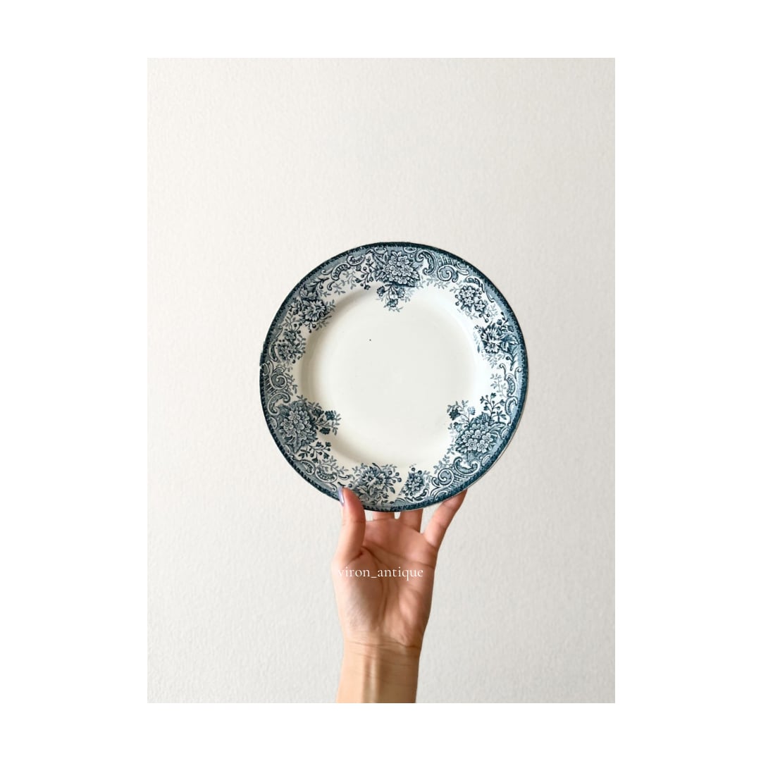 Saint amand サンタマン / “PRINTANIA” エレガントなデザートプレート f