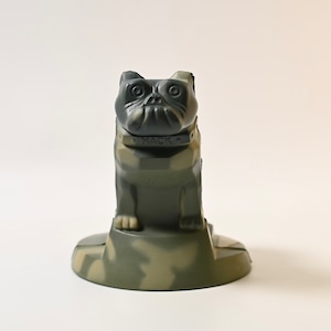 Vintage Mack Trucks Bulldog Rubber Hood Ornament #04