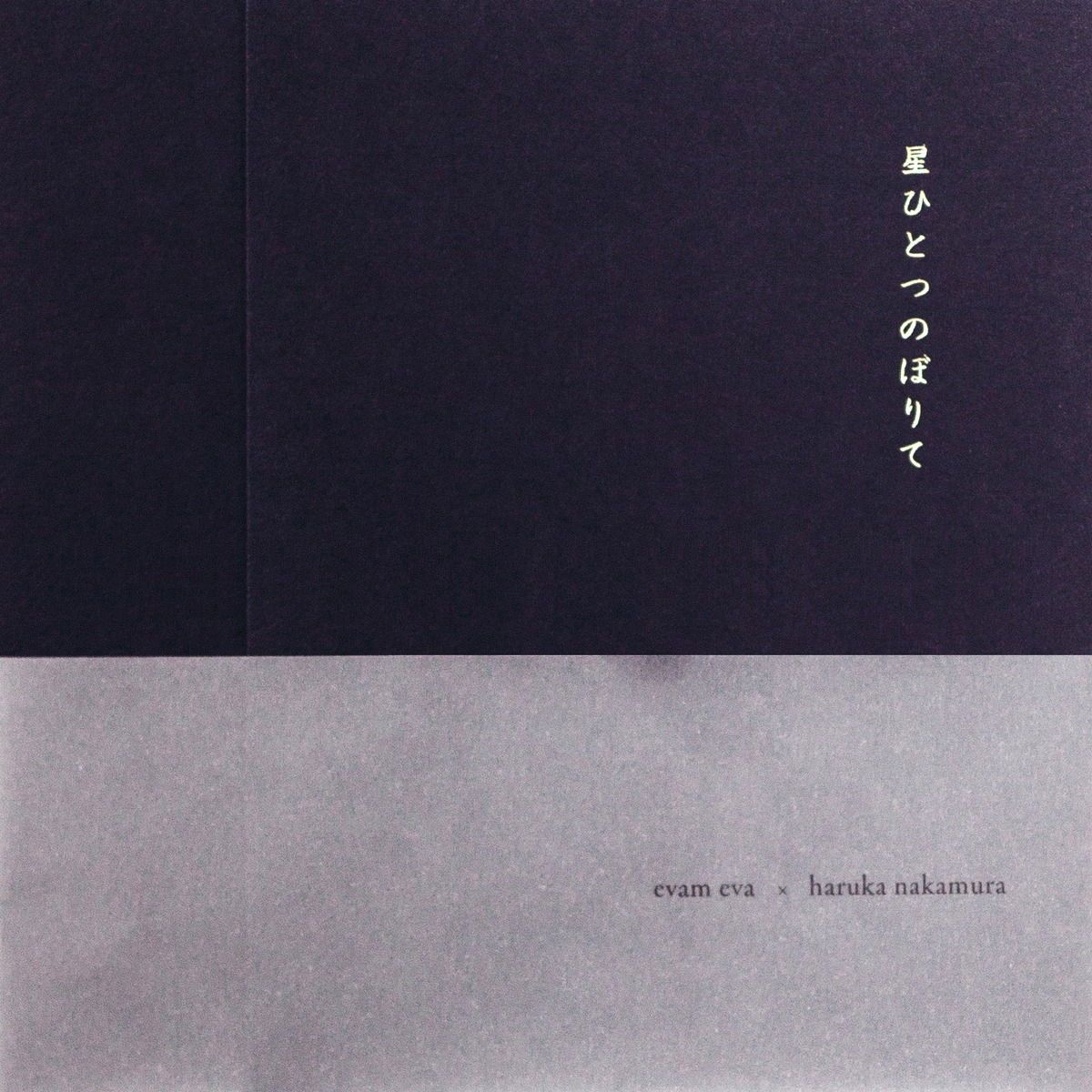 星ひとつのぼりて（2枚組CD） | 灯台 onlineshop (haruka nakamura)