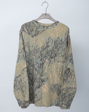 ghost camouflage pattern L/S T-shirt