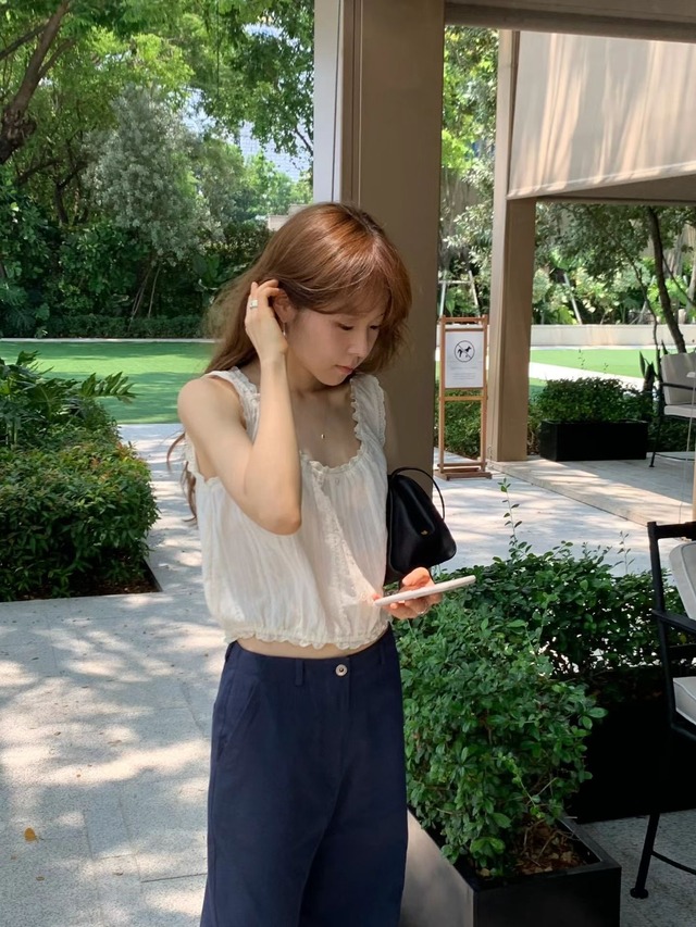 (予約) ounce / Ollie lace blouse 2color