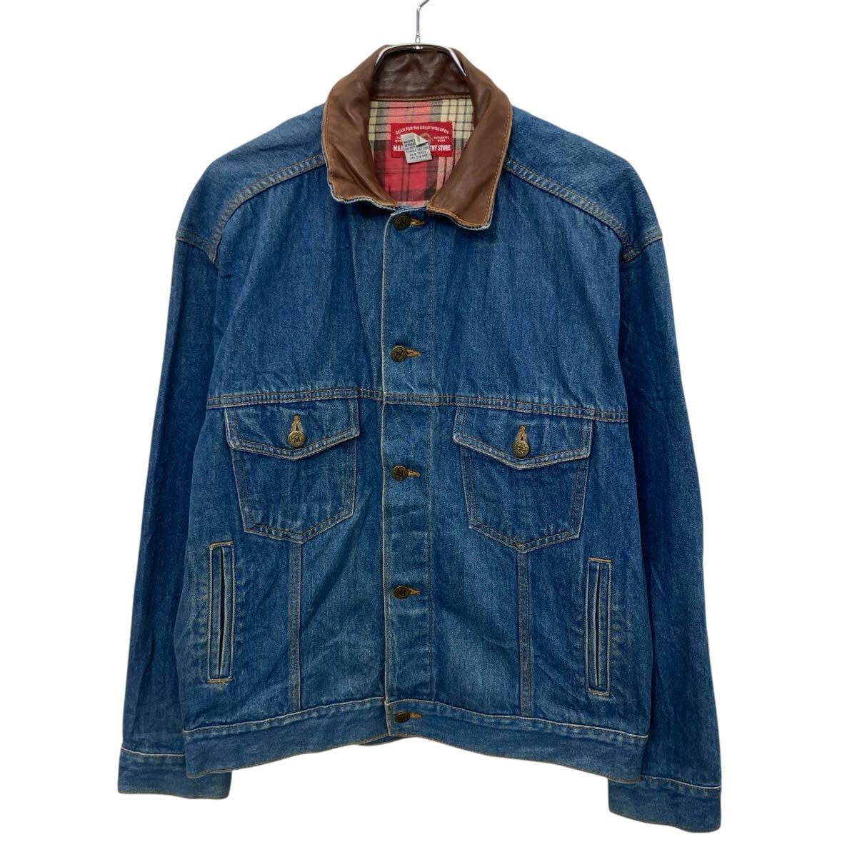 80s USA製 AEROPOSTALE 短丈 デニムジャケット 【公式通販】