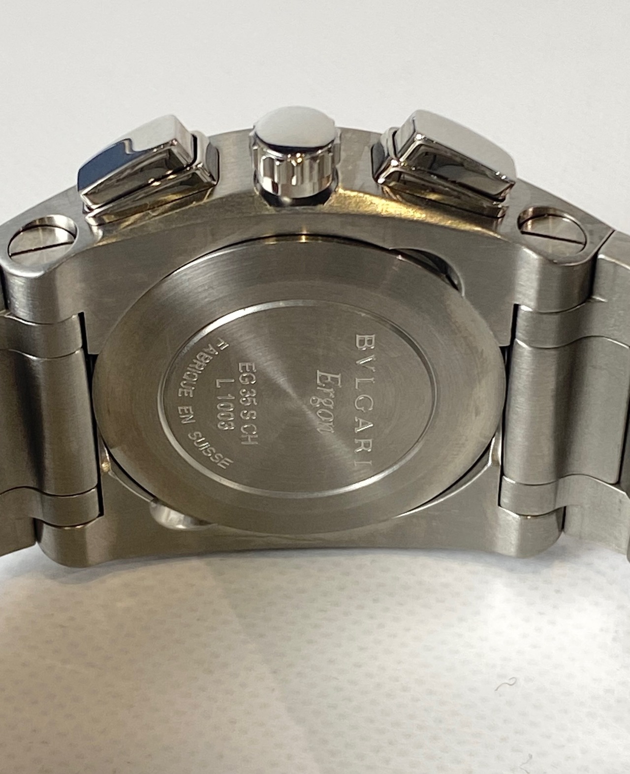 BVLGARI ブルガリ メンズ 腕時計 エルゴン EG35BSSDCH