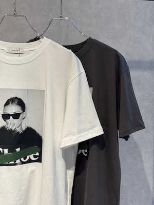 parody print T-shirt