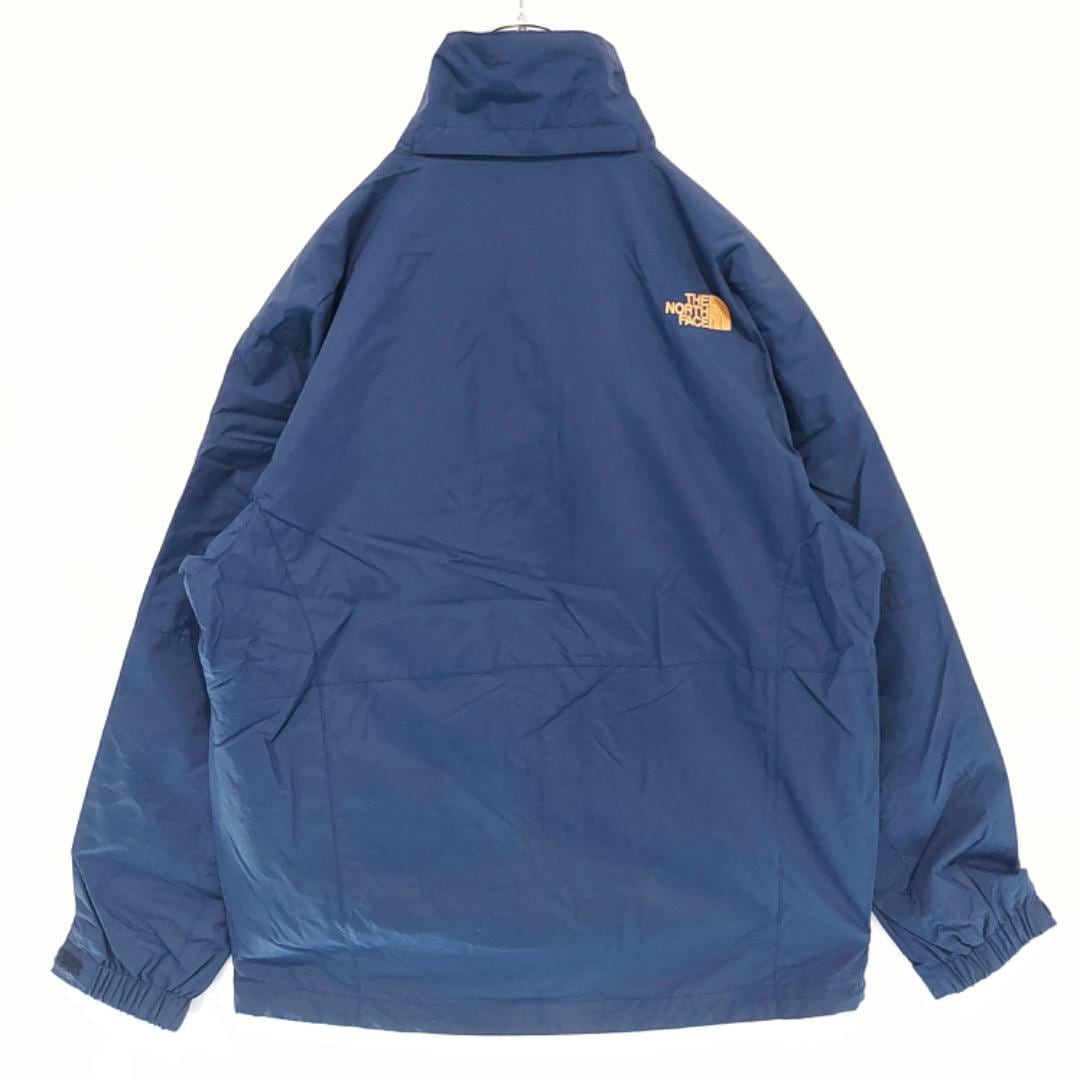 ノースフェイス 刺繍ロゴ 多数企業ロゴ DRYVENT ナイロンジャケット M THE NORTH FACE (ザ ノースフェイス) フード 胸ロゴ刺繍