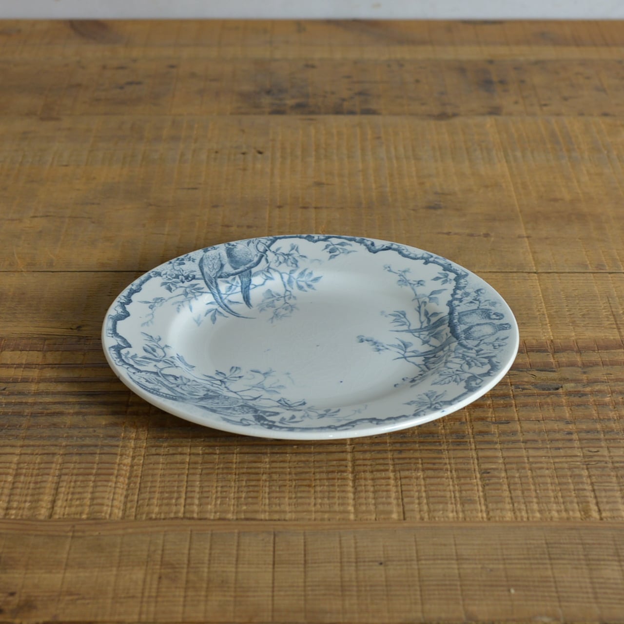 Lunéville Keller & Guerin Plate / リュネヴィル ケラー&ゲラン プレート【A】〈フランス食器・皿・フランスアンティーク・アンティークプレート・ブロカント・ヴィンテージ〉112396 | SHABBY'S MARKETPLACE アンティーク・ヴィンテージ
