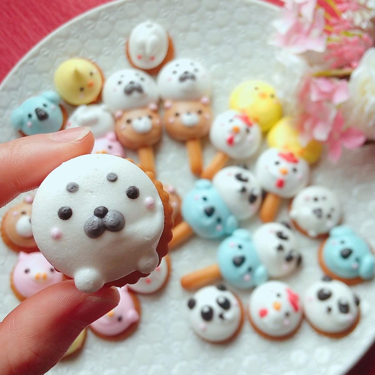 ララ様 メレンゲクッキー 焼き菓子 琥珀糖 見易かっ