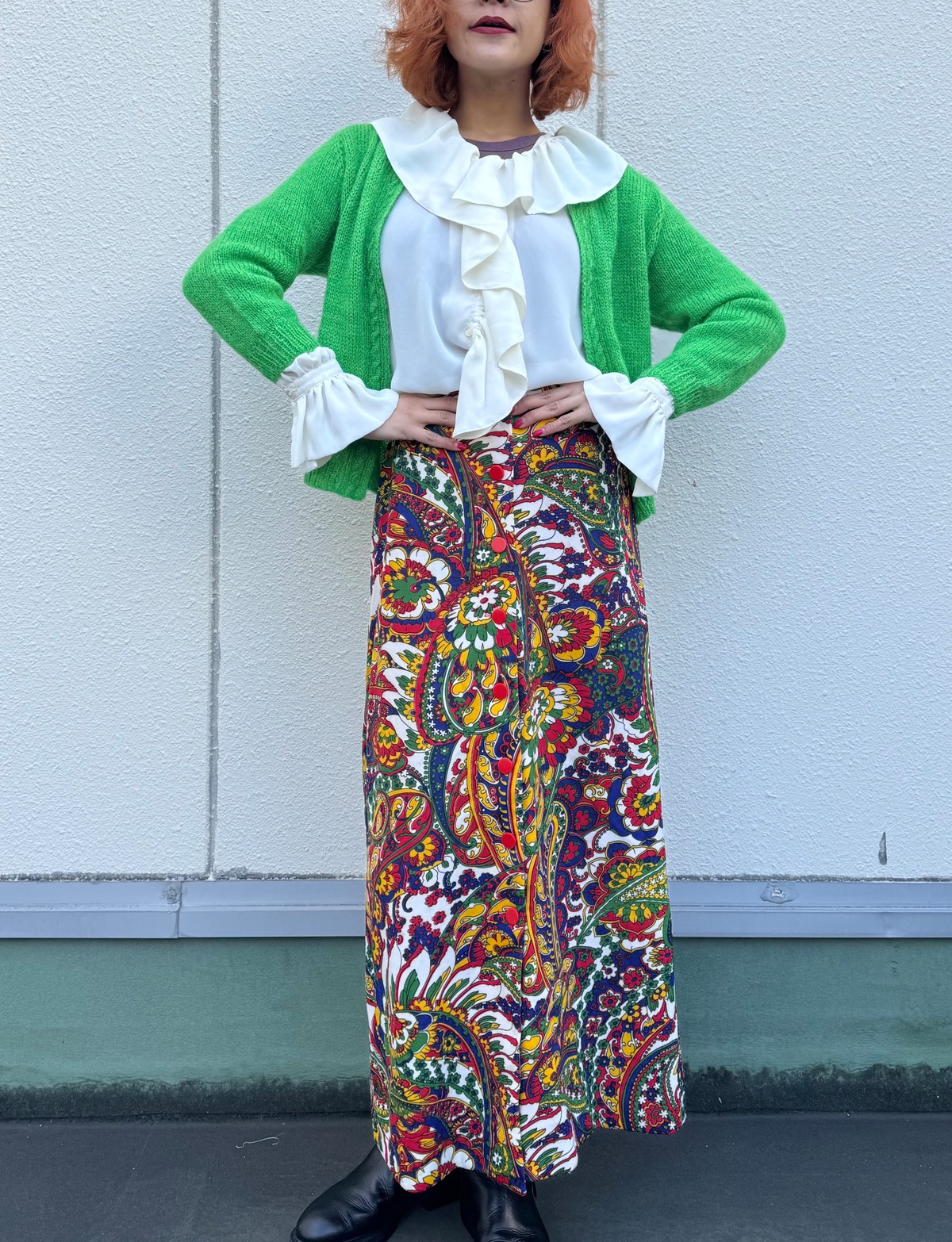 90s Ruffle Blouse 89 | channuosaka