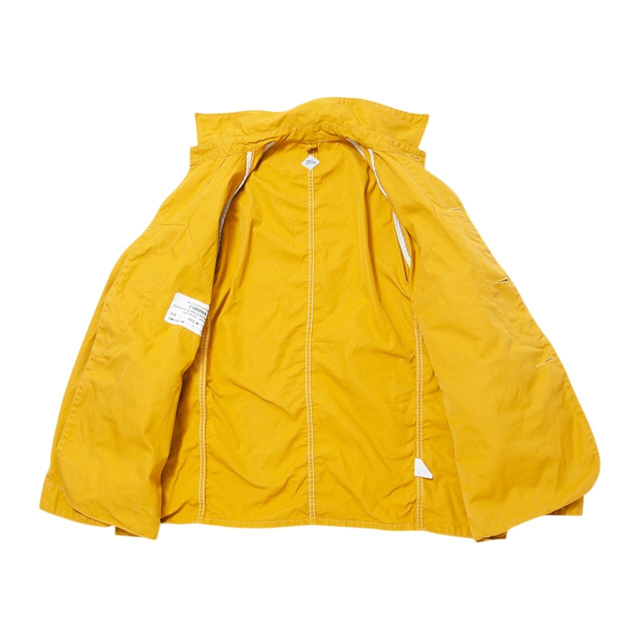 THE CORONA UTILITY / GAME JACKET COMBED YARN GABARDINE w/BIO-WASH