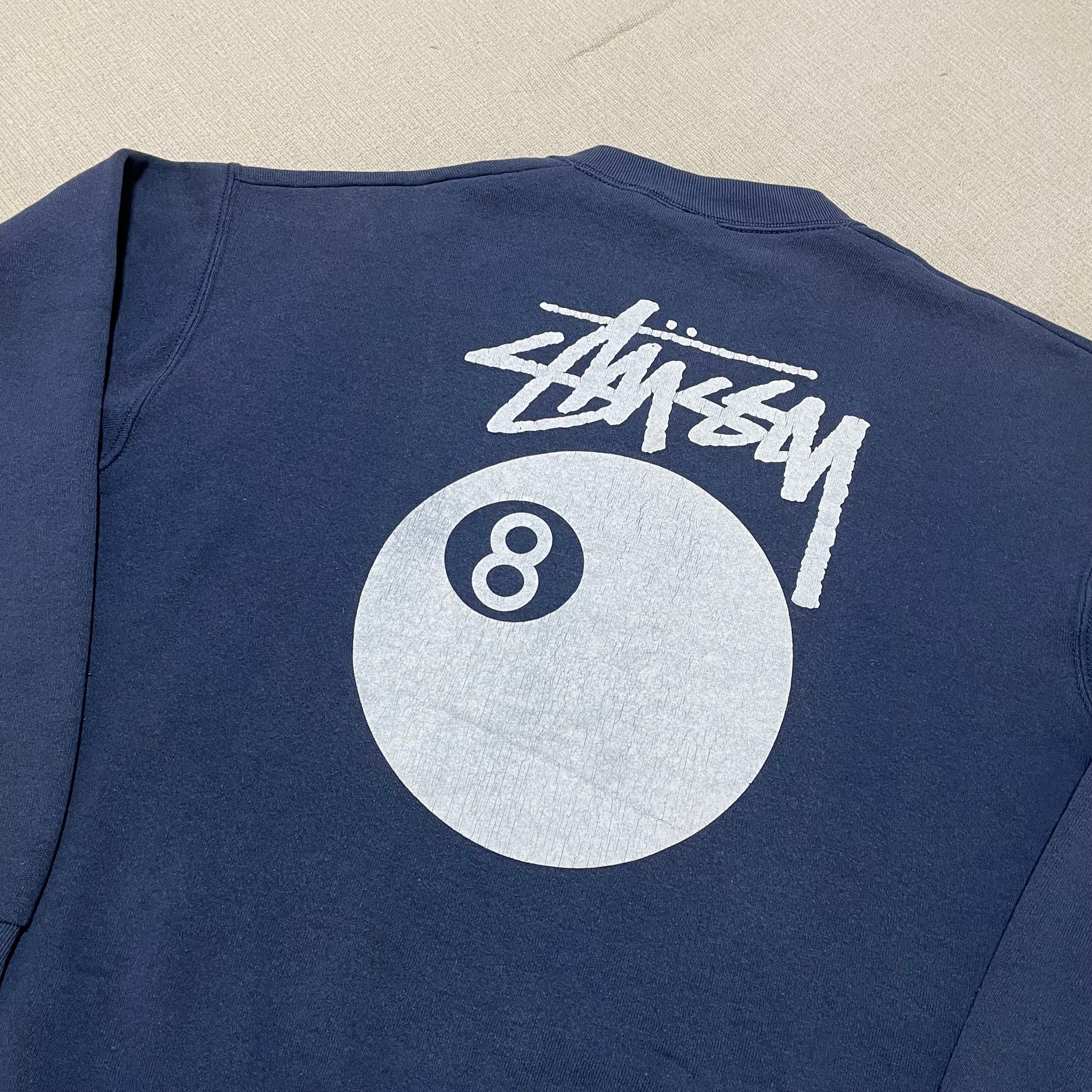 80s-90s OLD STUSSY M トレナ 90年代 オールド ステューシー 古着 白