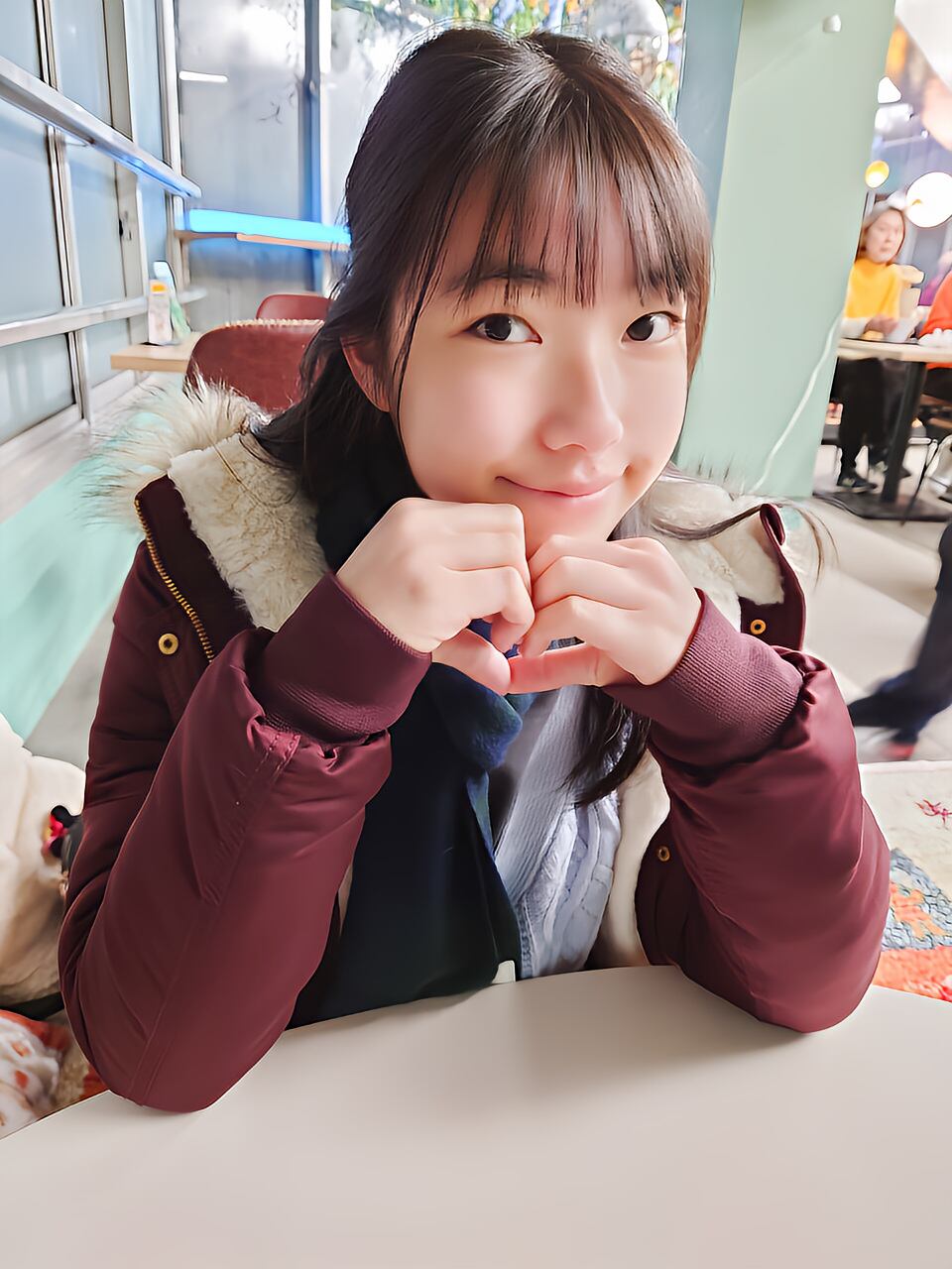 愛田愛花ちゃんお手紙付きチェキとオリジナル手作りキーホルダーセット