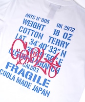 ストロベリースカルプリントベーシックTシャツ (WHITE) CQ-46095