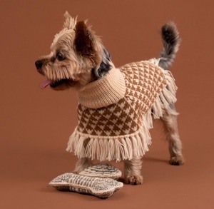 Triad Alpaca Dog Poncho - Brown