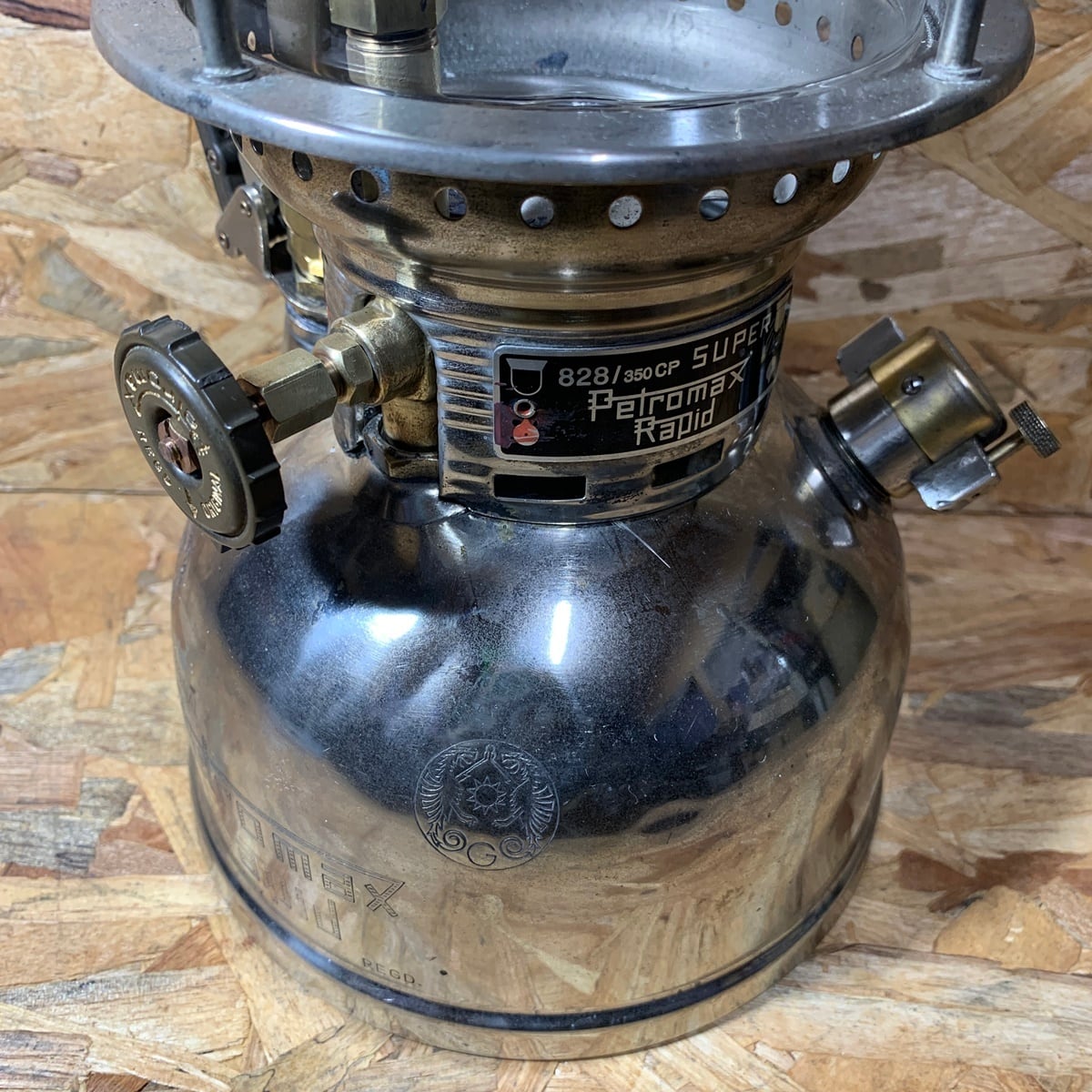 PETROMAX 828 HK 350 CP 1950-60年代 ドミノレバー ビンテージランタン