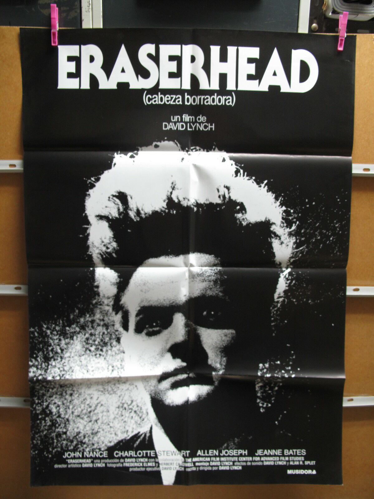 希少！デヴィッド・リンチ監督映画『ロスト・ハイウェイ』スペイン版