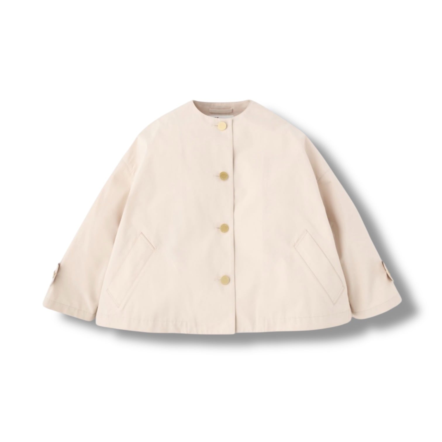 Women's MALTON NO COLLAR SHORT Putty 〖Traditional Weatherwear〗マールトン ノーカラー ショート L261KGFCO0466RO