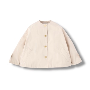 Women's MALTON NO COLLAR SHORT Putty 〖Traditional Weatherwear〗マールトン ノーカラー ショート L261KGFCO0466RO