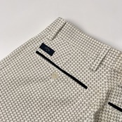 Callaway キャロウェイ 千鳥格子 ベロア調 スラックスパンツ ボトムス サイズ 3L /ホワイト×グレー/メンズ/ゴルフ