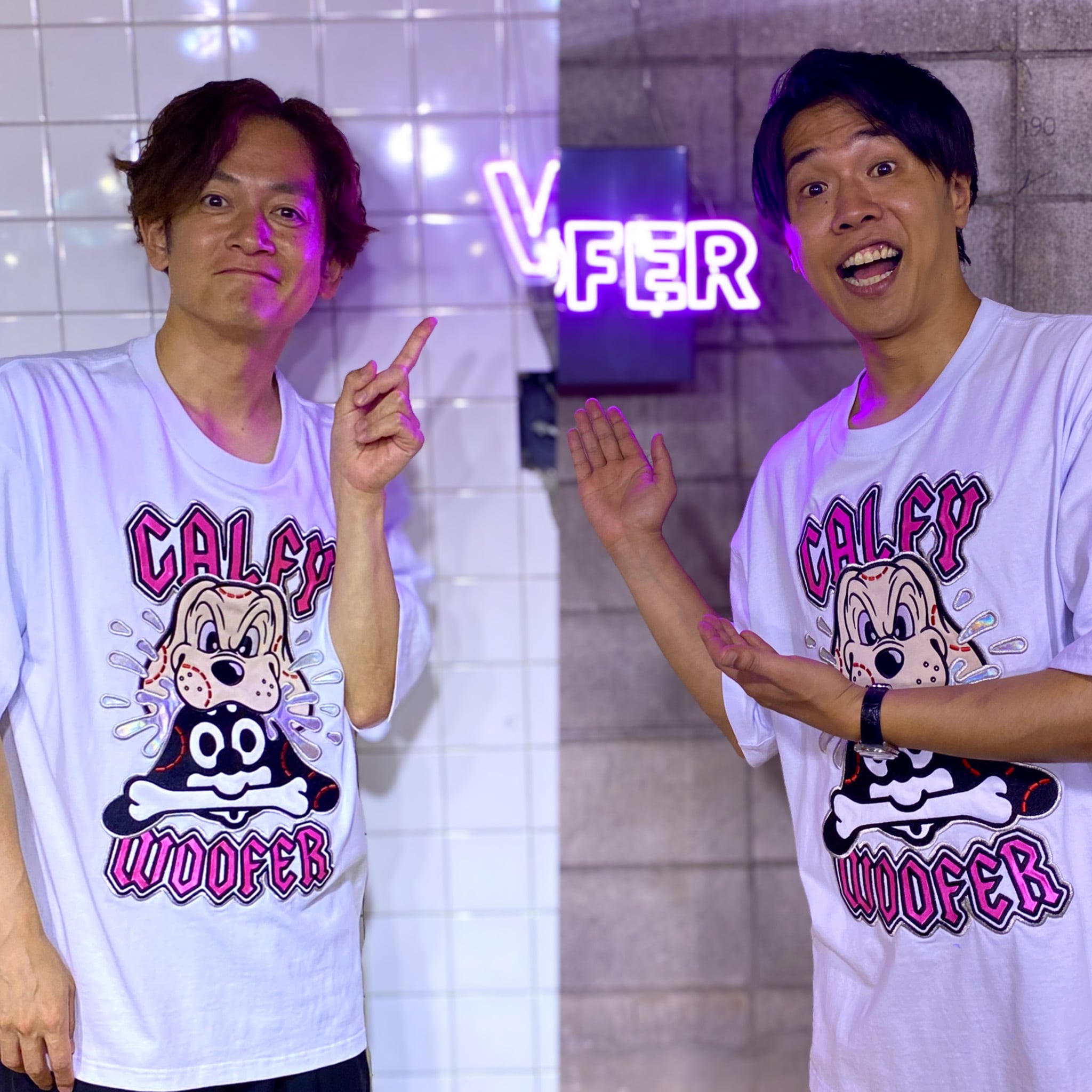 GALFY × WOOFER × ニイルセン】 トリプルネームコラボT シャツ | PAY ID