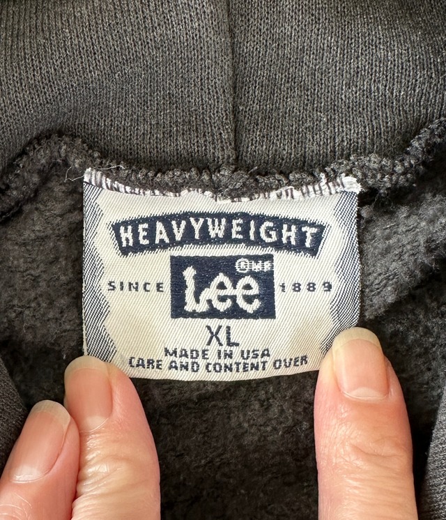 -AMERICAN CUSTOM- Vintage 90s XL Zip Hoodie made in USA