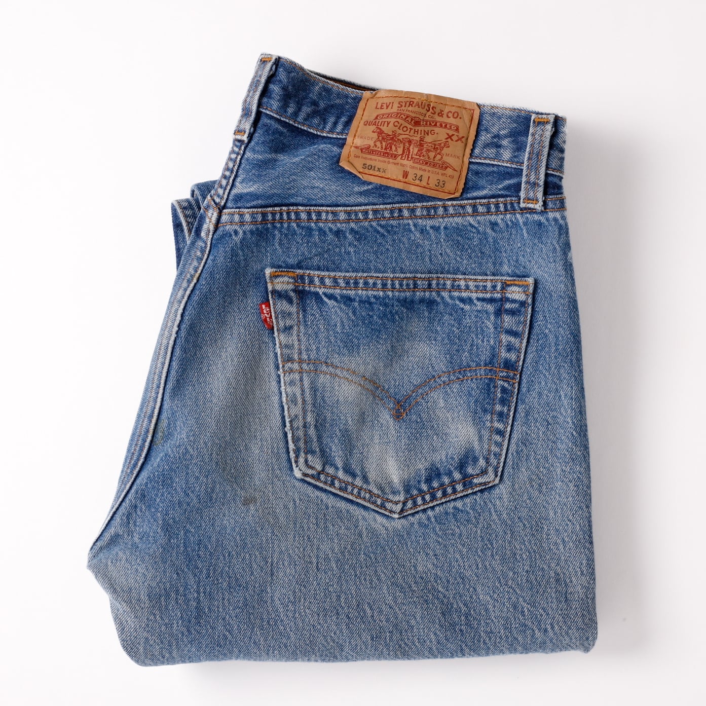 濃紺】90s Vintage Levi's 501 W34 実寸W32 オリジナル ヴィンテージ