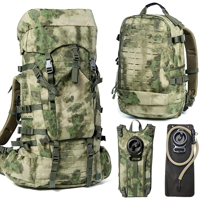 【色: カーキ】サイバトロン バックパック 3Day 大容量 軍用 Molle対 色: カーキ】サイバトロン バックパック 3Day 大容量 軍用 Molle対