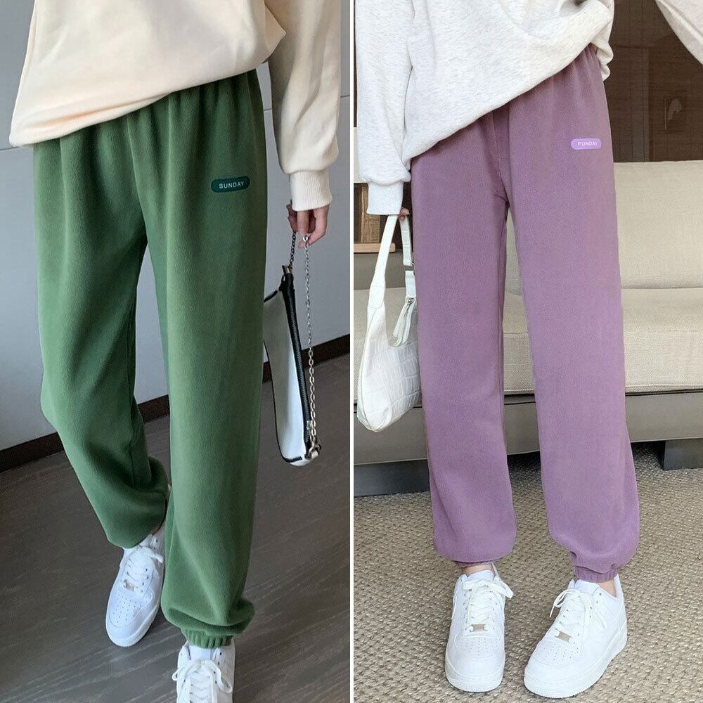 フリースパンツ レディース 秋冬 裏起毛 防寒 保温 ルームウェア パジャマ リラックス パンツ ボトムス おしゃれ カジュアル 大人可愛い 大人女子