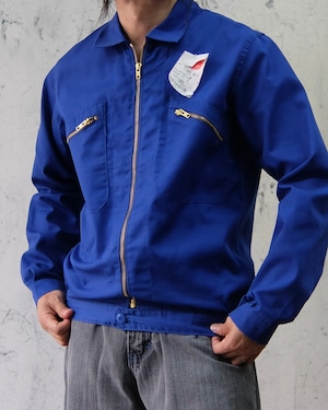 "Adolphe Lafont" zip-up work jacket(dead stock)
