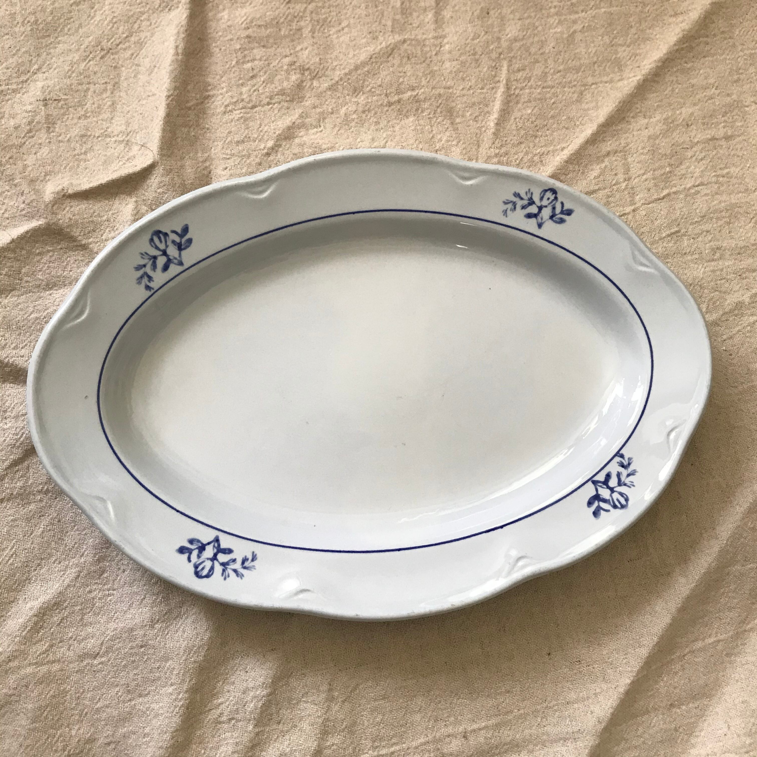 オールドアラビアのオーバルプレート | tsuitachi craft&brocante