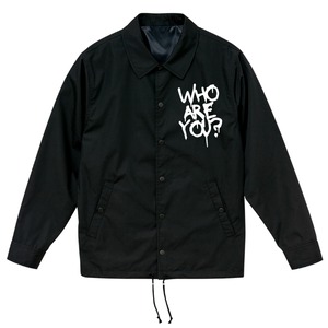 CODENAME by demily「"WHO ARE YOU?" T/C Coach Jacket Black」