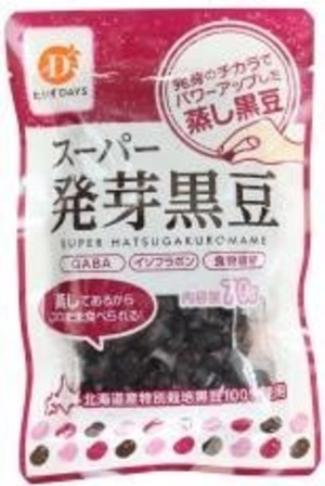 スーパー発芽黒豆 ７０ｇ だいずデイズ