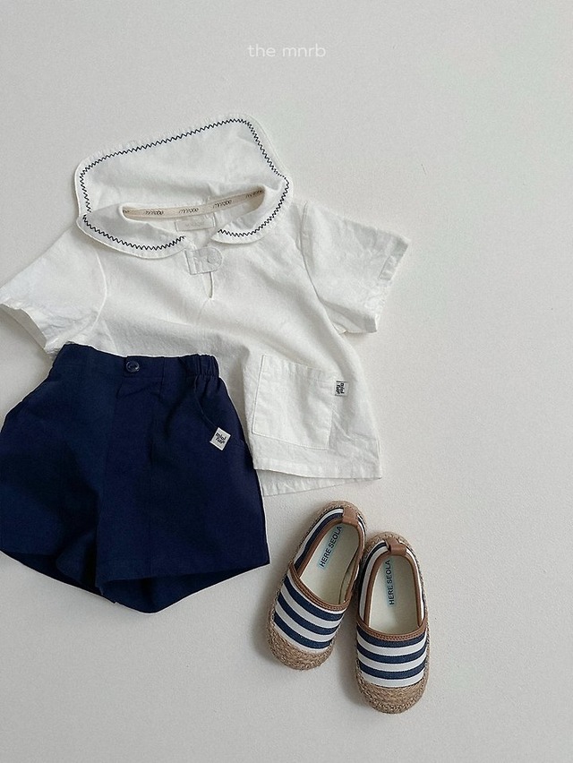 minirobe26su_Twill Short Pants