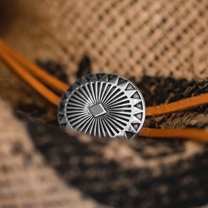 Sunburst Concho Bolo Tie Necklace / サンバースト コンチョ ボロタイ ネックレス