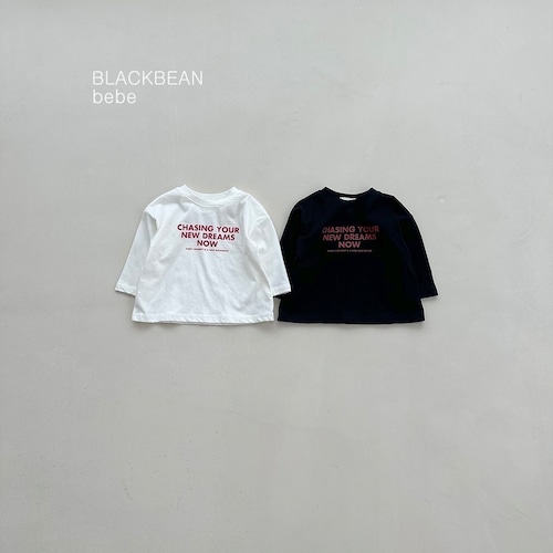 black bean［取寄］baby / chasing bebe tee 26autumn