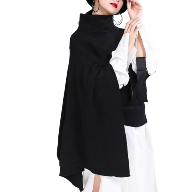 Multi-way shawl sweater(ME014)