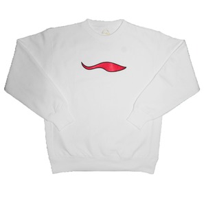 Raised back sweatshirt "white"【在庫限り】［発送予定：入金確認後1週間以内］