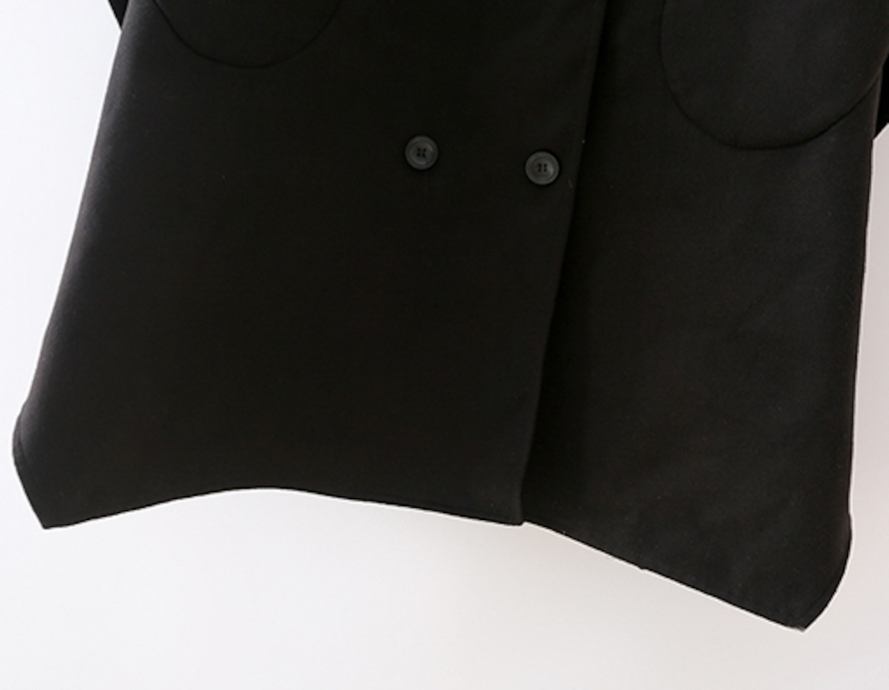 見習い魔導師のフーディーダブルブレスショールコート M22584