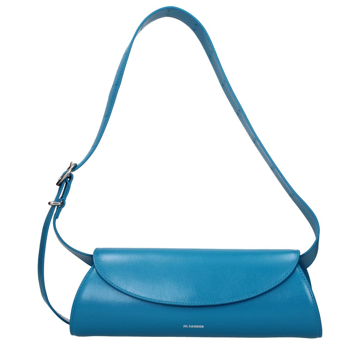 【新品】JIL SANDER ジルサンダー レディース クロスボディバッグ レザー ブルー WD0023P5355029